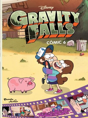 cover image of Gravity Falls. Cómic 6